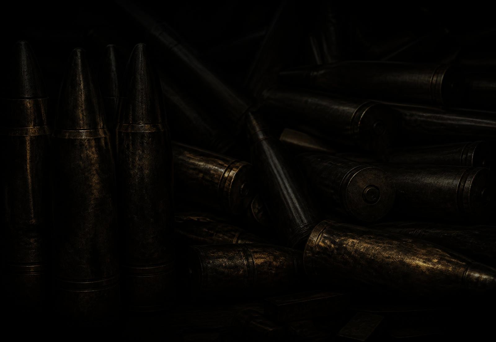 Artillery munitions in low light